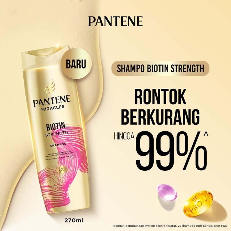 Miracles Shampo Biotin Strength 270ml