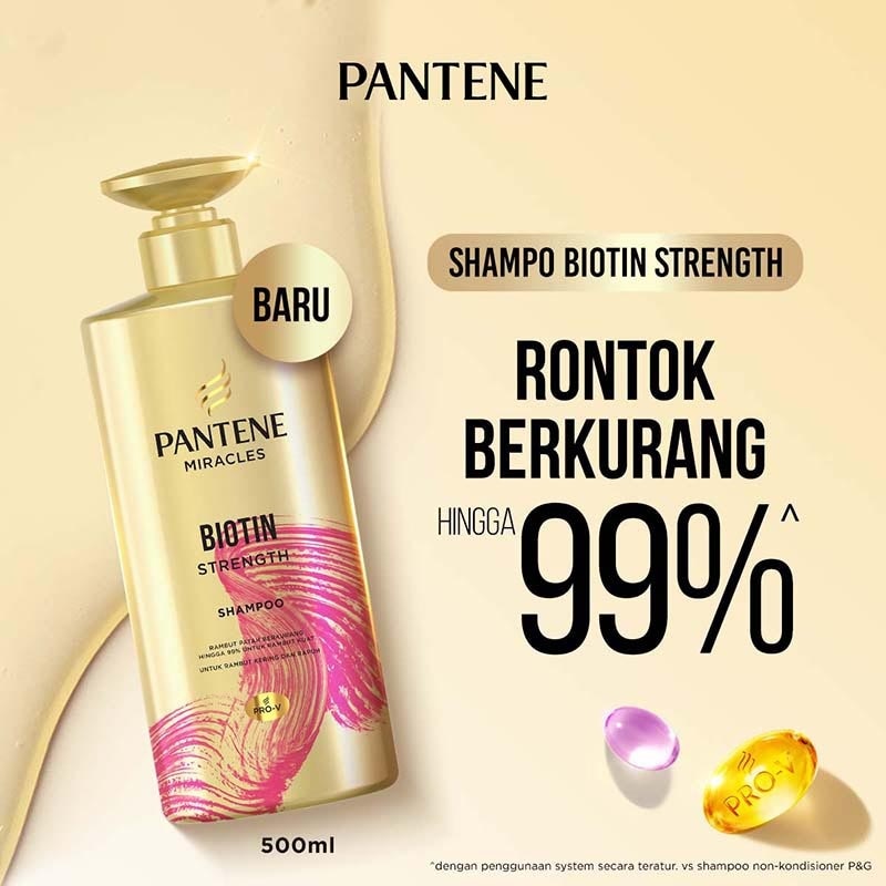Miracles Shampo Biotin Strength 500ml