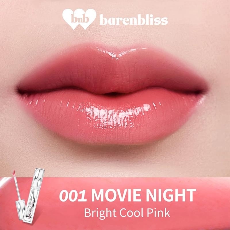 Aura Mood Transferproof Vinyl Lip Cream 001 Movie Night 2.5ml