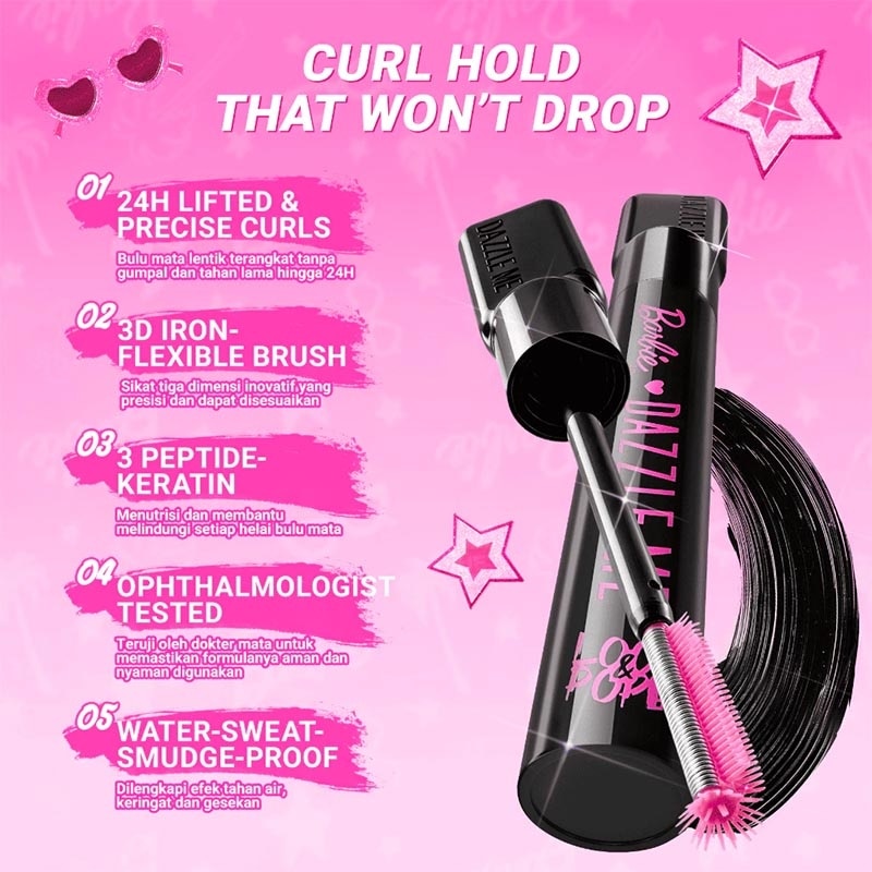 Lock & Pop! 3D Curling Mascara Barbie 5g