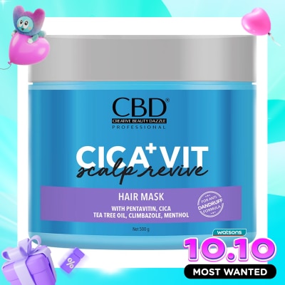 CBD CICA + VIT Scalp Revive Hair Mask 500g image