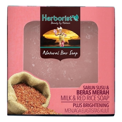 HERBORIST Sabun Susu & Beras Merah 80g image