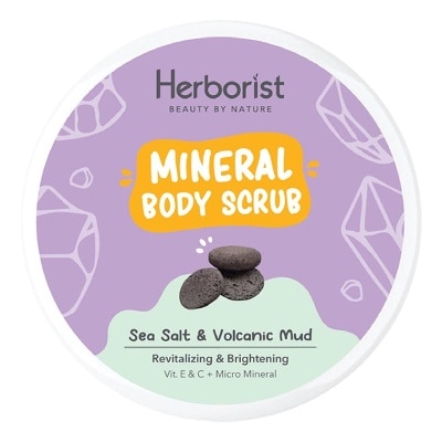 HERBORIST - Mineral Body Scrub Sea Salt & Volcanic Mud 200g image