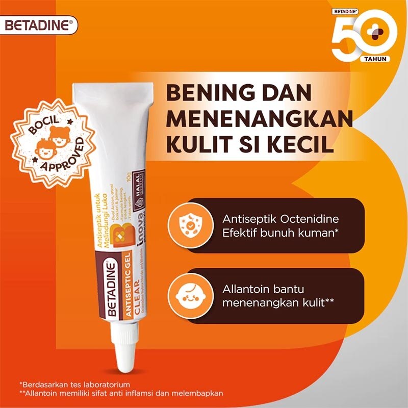 Bening Obat Luka Anak Antiseptic&nbsp;Gel 10g