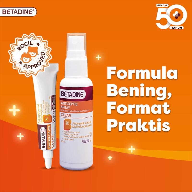 BETADINE CLEAR SPRAY 30ML