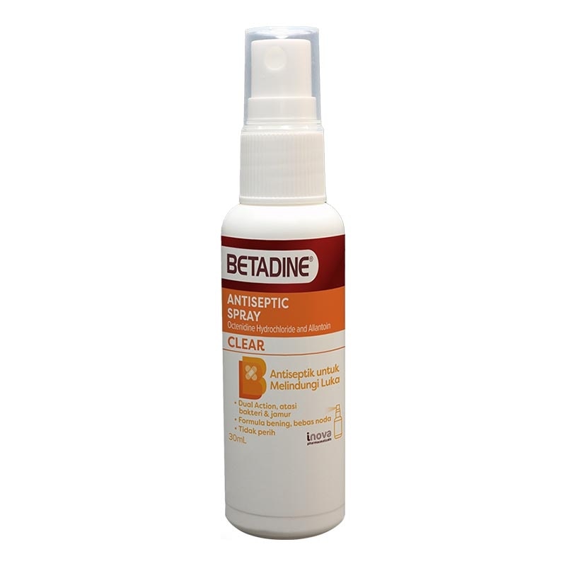 BETADINE CLEAR SPRAY 30ML