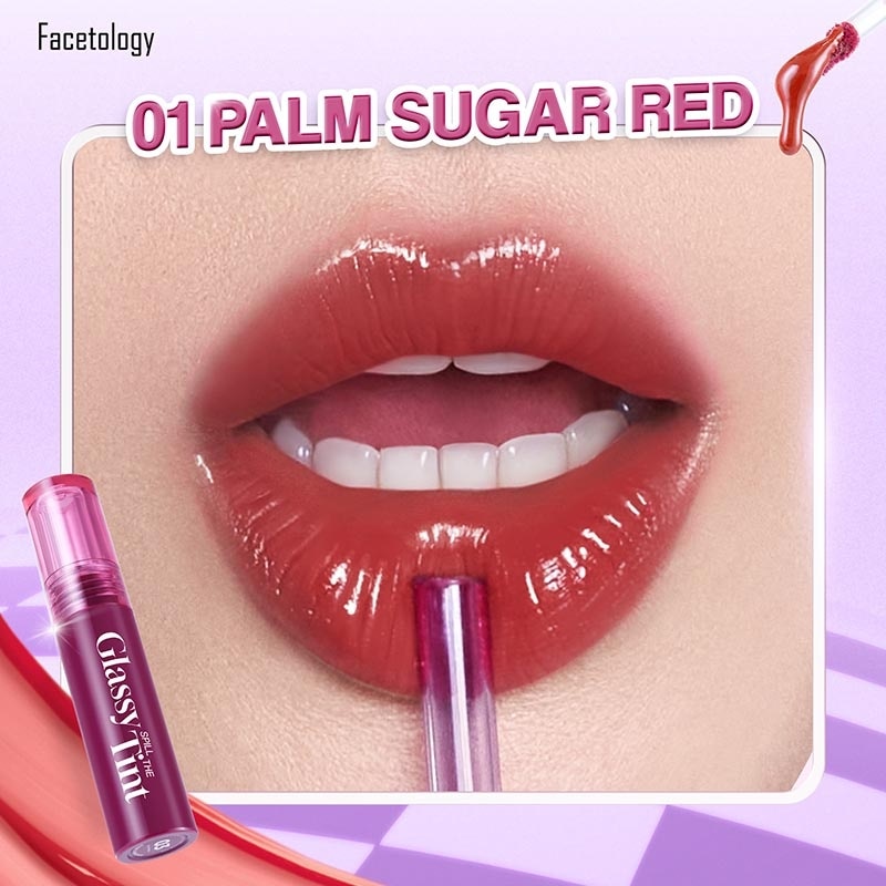 Glassy Spill The Tint 01 Palm Sugar Red 2.5g