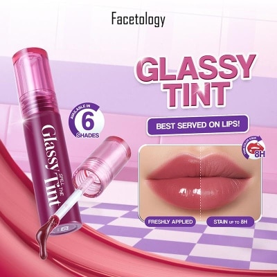 FACETOLOGY - Glassy Spill The Tint 05 Coconude Milk 2.5g