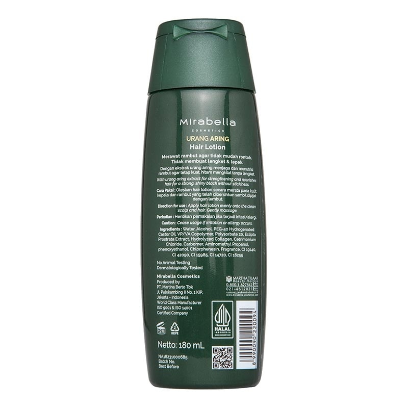 Urang Aring Hair Lotion 180ml