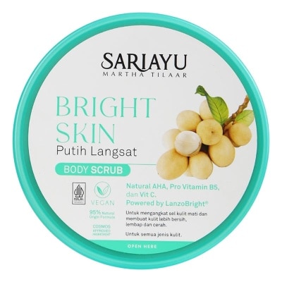 Sari Ayu - Bright Skin Putih Langsat Body Scrub 175g