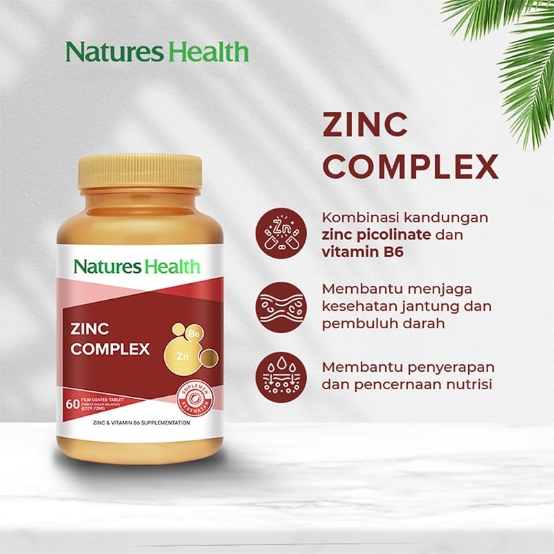Zinc Complex Tablet 60'S