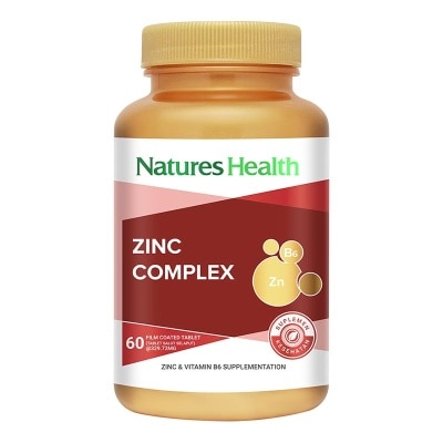 NATURES HEALTH - Zinc Complex Tablet 60'S image