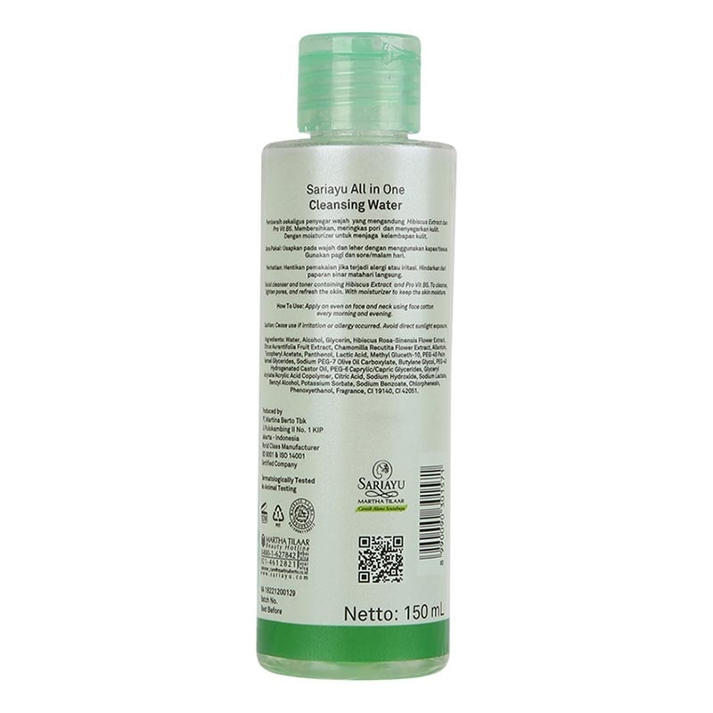 All In One Cleansing Water Normal Kering 150ml