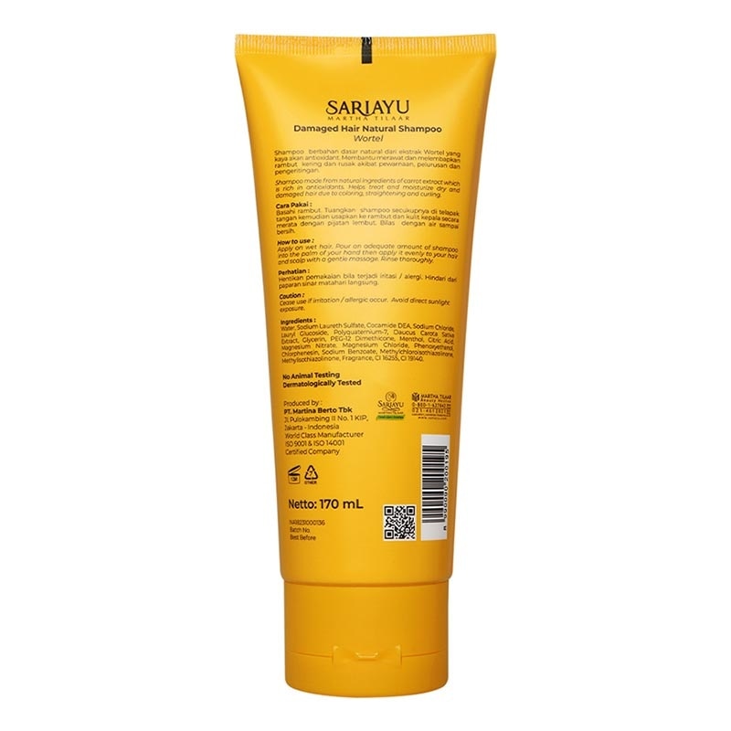 Damaged Hair Natural Shampoo 170ml image