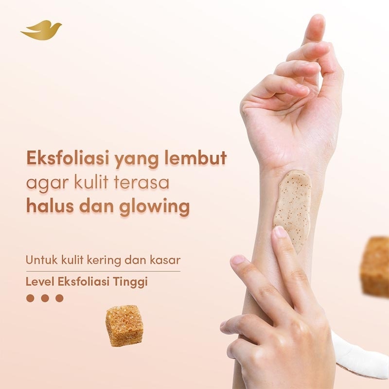 Ice Cream Body Scrub Sugar & Coconut Silky Smooth Natural AHA 280g