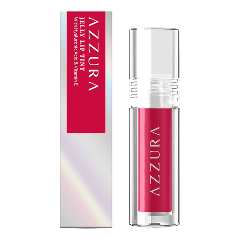 Jelly Lip Tint Hydrating Color Stain Smooth Glossy Plumpy Longlasting Juicy 04 Cherrylicious 3g image