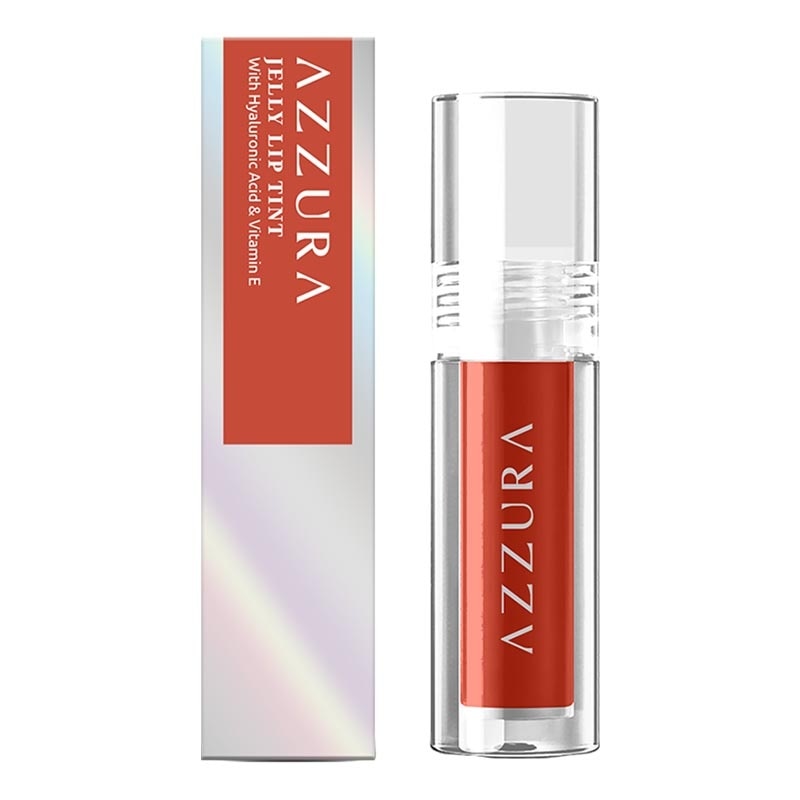Jelly Lip Tint Hydrating Color Stain Smooth Glossy Plumpy Longlasting Juicy 05 Peach A Boo! 3g image