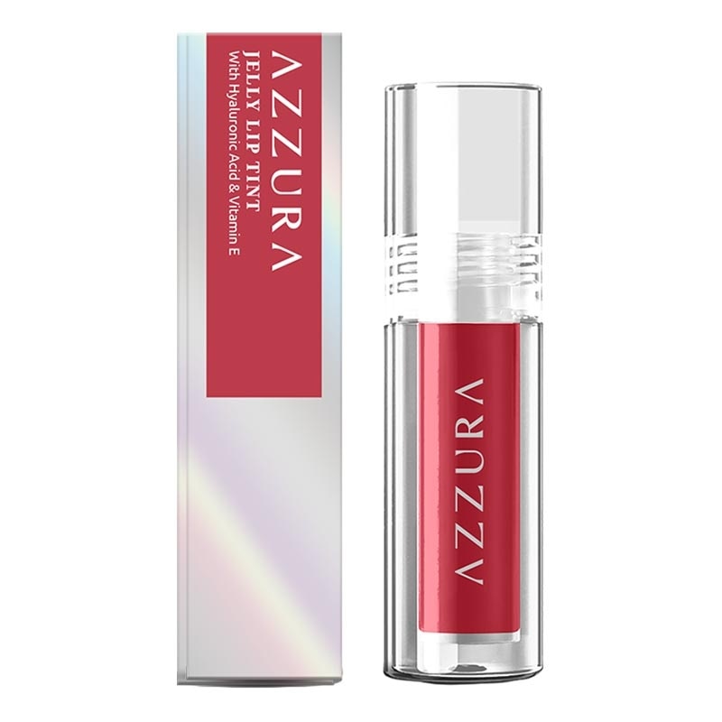 Jelly Lip Tint Hydrating Color Stain Smooth Glossy Plumpy Longlasting Juicy 07 Sweet Blossom 3g image