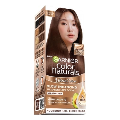 GARNIER - Color Naturals Ultra Color K-Glow Kit Caramel Mocha