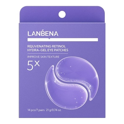 LANBENA - Rejuvenating Retinol Hydra-Gel Eye Patches 14'S / 7 Pairs