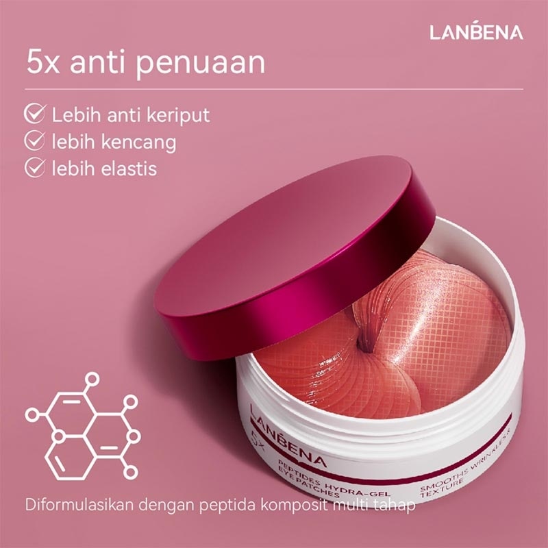 Peptides Hydra-Gel Eye Patches 60'S / 30 Pairs