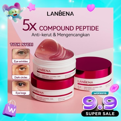 LANBENA - Peptides Hydra-Gel Eye Patches 60'S / 30 Pairs image