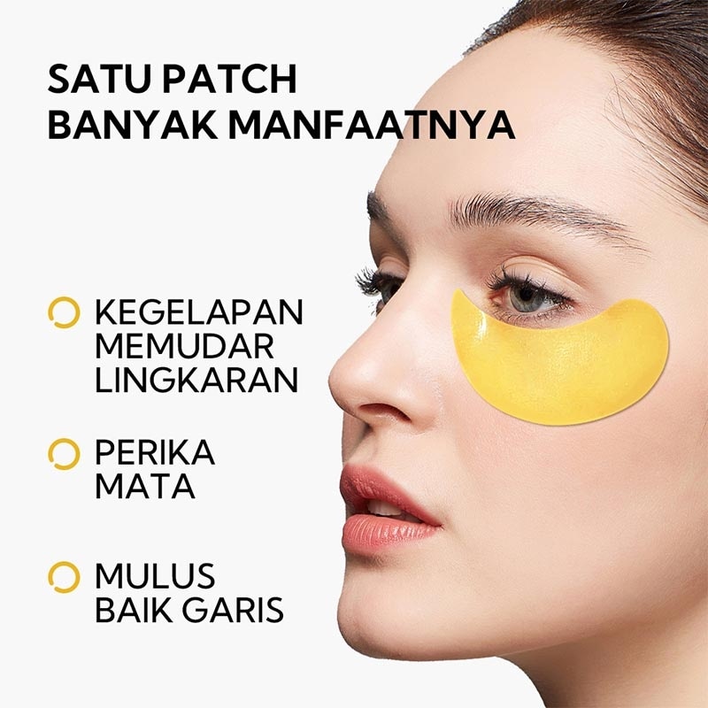 24 Gold Hydra-Gel Eye Patches 60'S / 30 Pairs