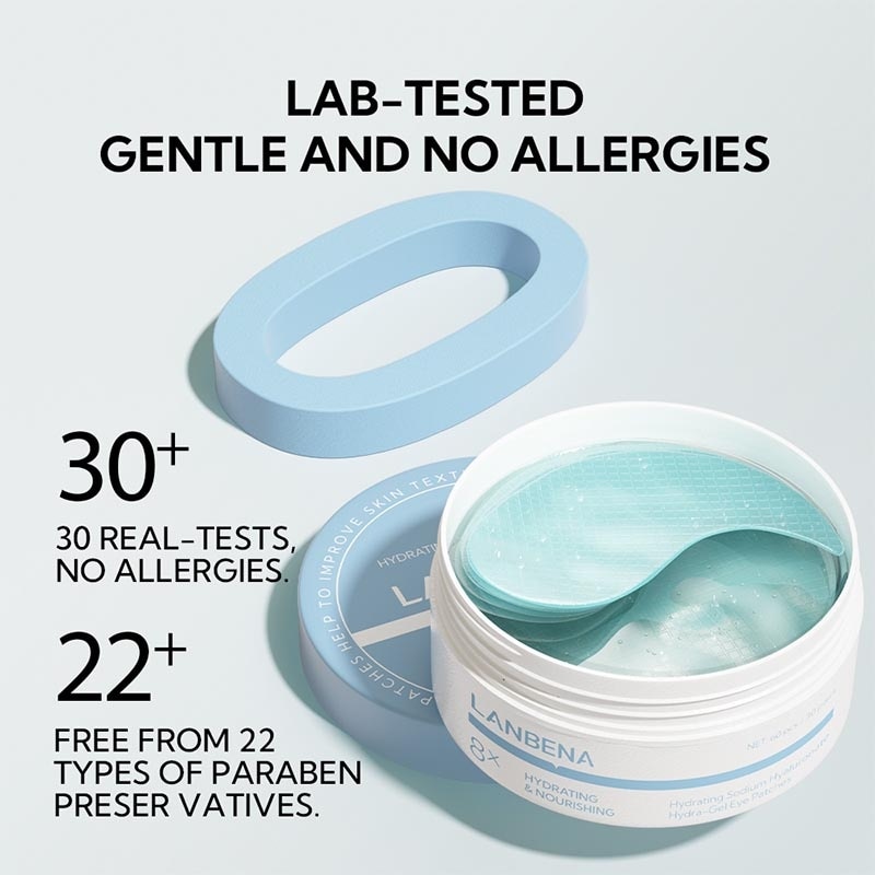 Hydrating Sodium Hyaluronate Hydra-Gel Eye Patches 60'S / 30 Pairs