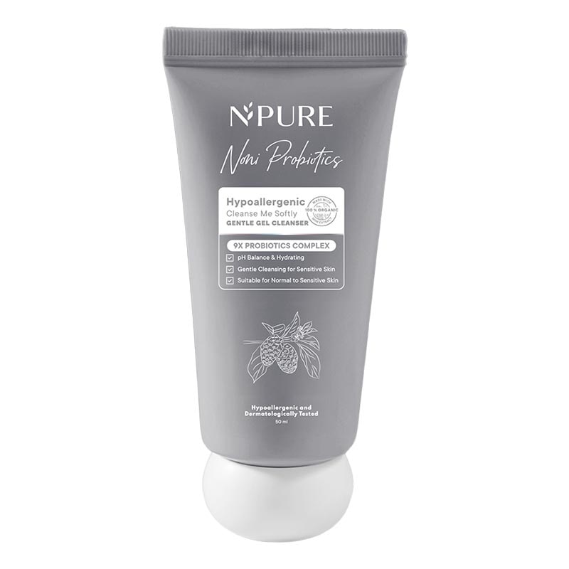 Noni Probiotics Hypoallergenic Cleanse Me Softly Gentle Gel Cleanser 50ml