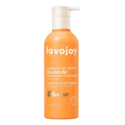 LAVOJOY - Flakes Off My Crown 0.6% Selenium 2In1 Shampoo + Conditioner Autumn Breeze 200ml