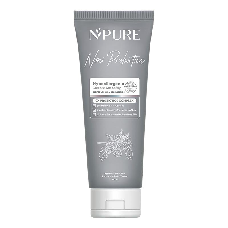 Noni Probiotics Hypoallergenic Cleanse Me Softly Gentle Gel Cleanser 100ml