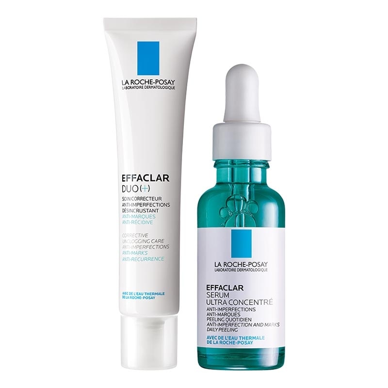 Effaclar Duo+ Moisturizer + Effaclar Salicyclic Acid Serum Bundle