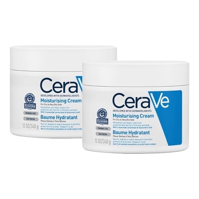 CERAVE - Twin Pack Moisturising Cream 340g