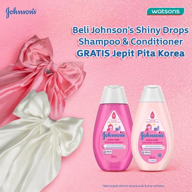 Active Kids Shiny Drops Shampoo & Conditioner Bundle 200ml