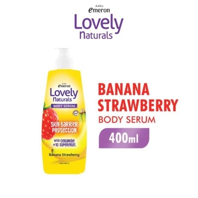 EMERON Naturals Body Serum Banana Strawberry 400ml image
