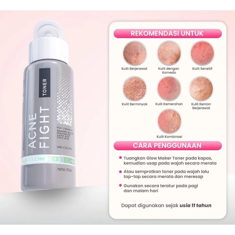 Beauty Acne Fight Toner 60ml image