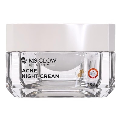 MS GLOW - Beauty Acne Night Cream 13.8g image