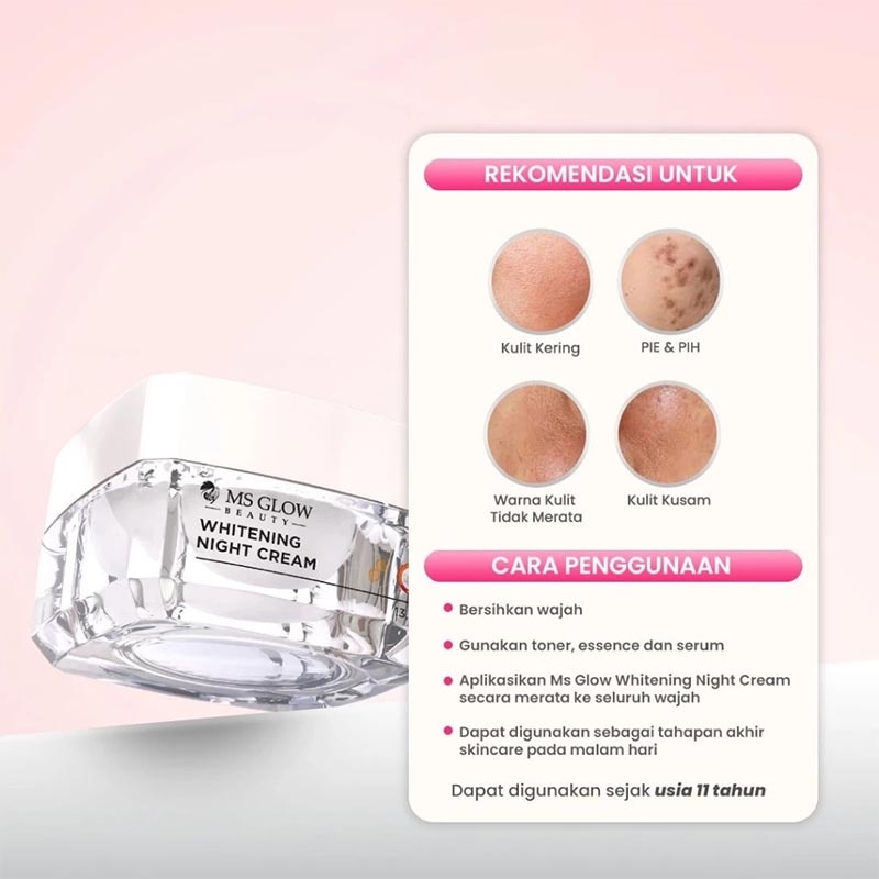 Beauty Whitening Night Cream 13.8g image