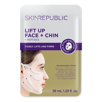 SKIN REPUBLIC - Lift Up Face + Chin Sheet Mask 38ml