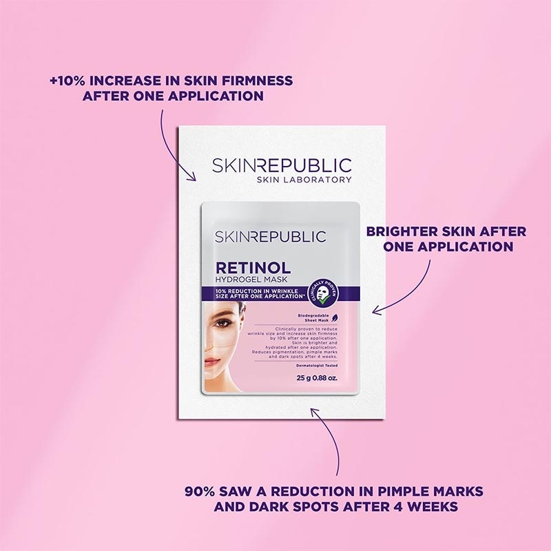 Retinol Hydrogel Mask