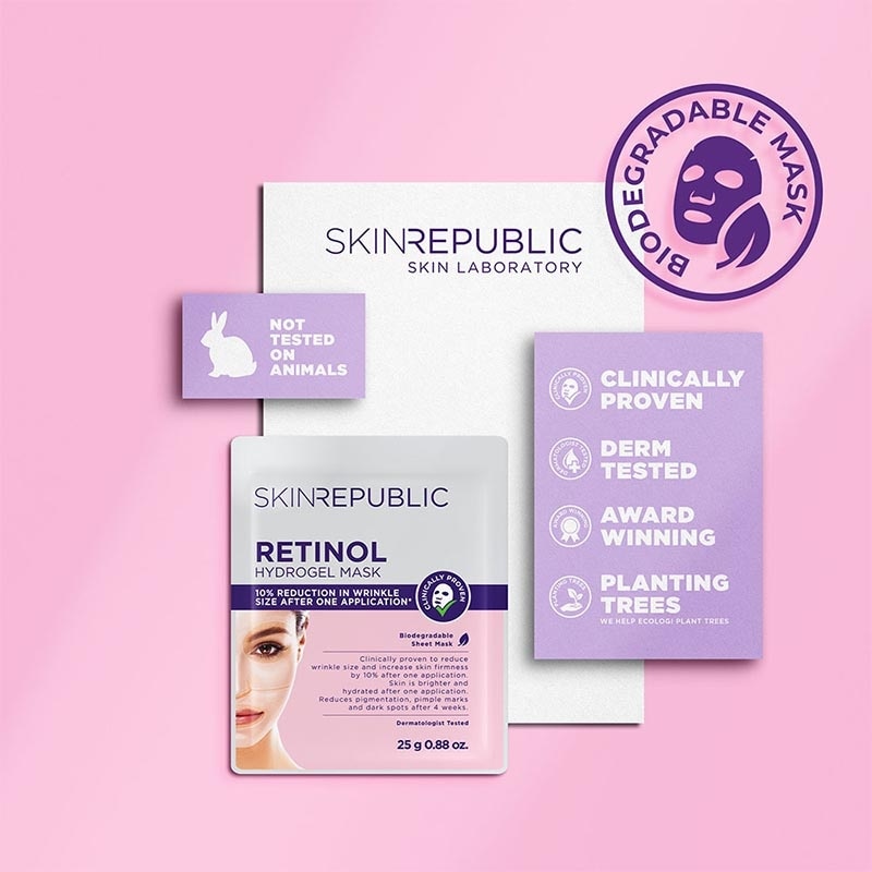 Retinol Hydrogel Mask