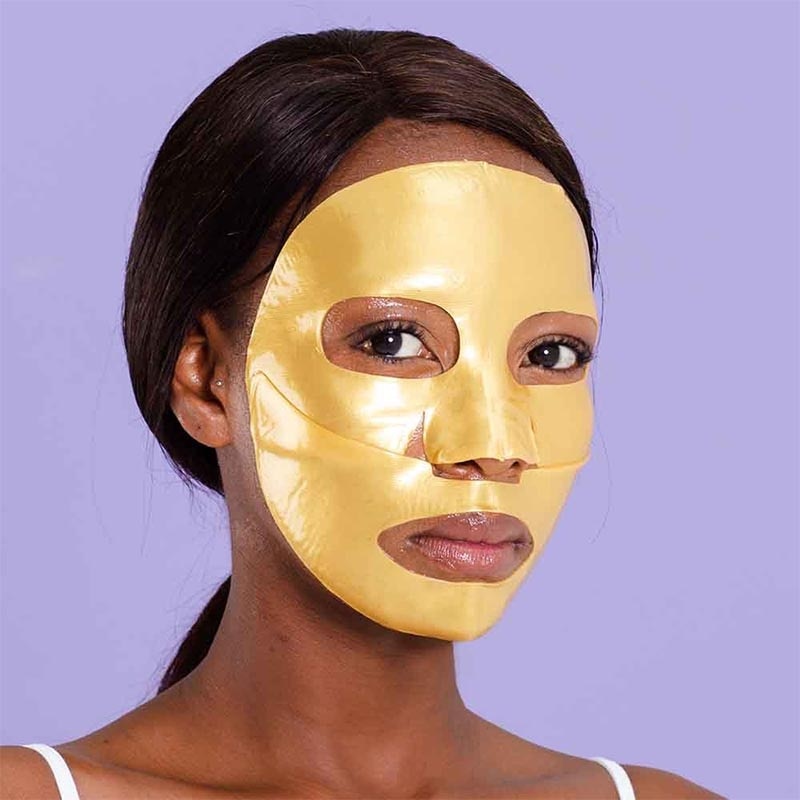 Gold Hydrogel Mask