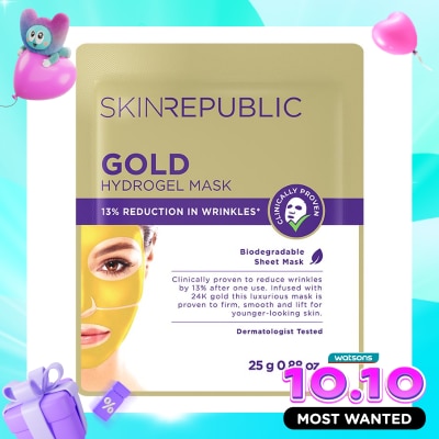 SKIN REPUBLIC Gold Hydrogel Mask image