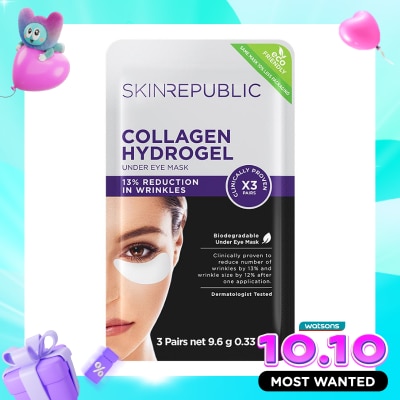 SKIN REPUBLIC Collagen Hydrogel Under Eye Mask image
