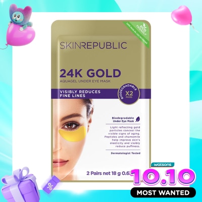 SKIN REPUBLIC 24K Gold Under Eye Mask image