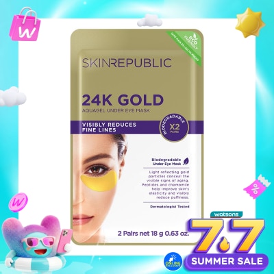 SKIN REPUBLIC - 24K Gold Under Eye Mask