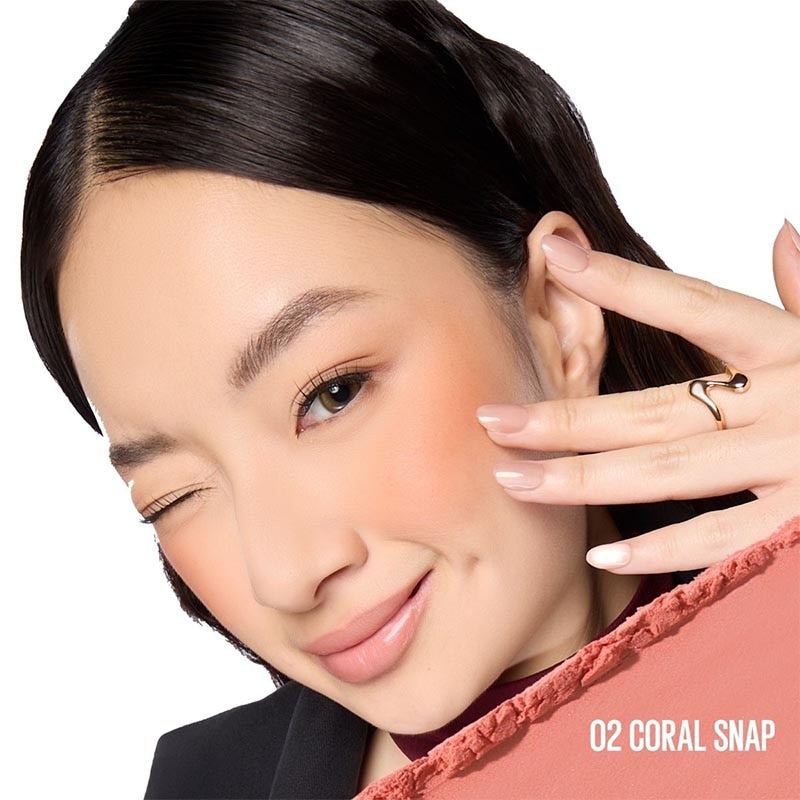 Oh My Glam Powerlast blush to go 02 Coral Snap 2.5g