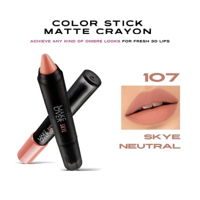 MAKE OVER - Color Stick Matte Crayon 107 Skye Neutral 3.2g