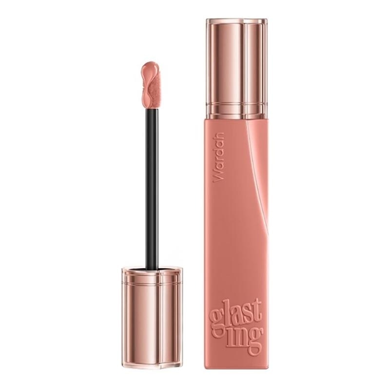 Lip Cream Glossy Glasting Liquid Lip 17 Almond Melt 3.5g image