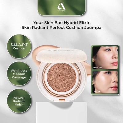 AVOSKIN - YSB Hybrid Elixir Skin Radiant Perfect Cushion L01 Jeumpa 13g